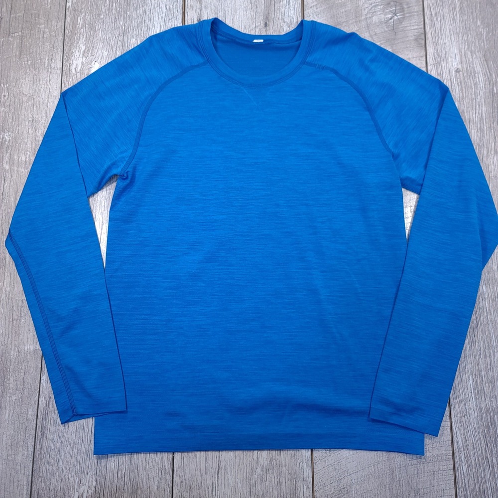 Lululemon Metal Vent Tech Shirt Mens Medium Long Sleeve Performance Training